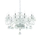 Подвесная люстра Ideal Lux 141053 NEGRESCO SP8 TRASPARENTE