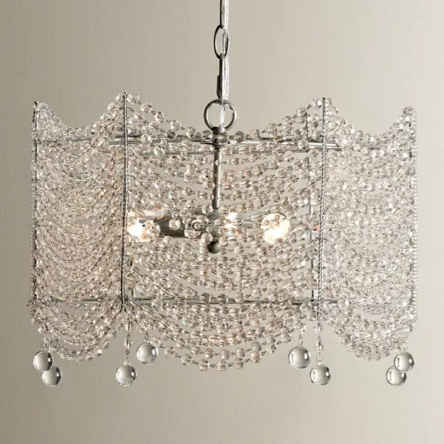 Подвесная люстра Clear Crystal French Pendant Lamp ImperiumLoft 73598-22 40.1863