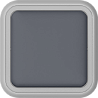 Выключатель 1-клавишный накладной, цвет серый, IP55, Donel DIP10140 W55