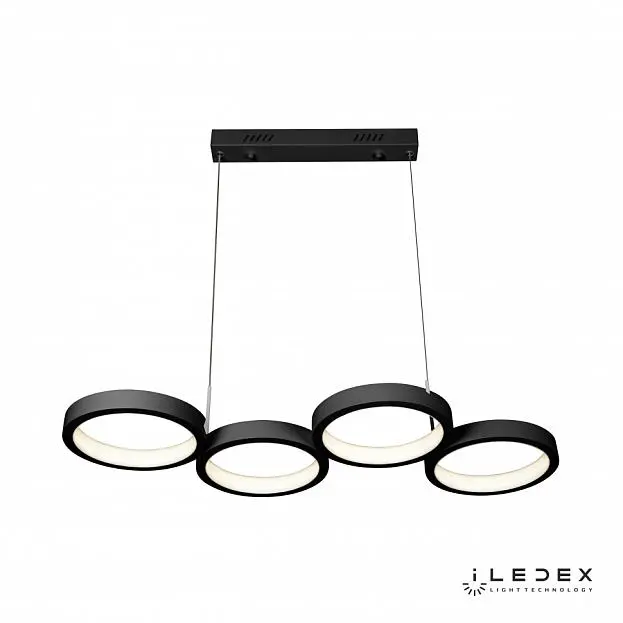 Подвесной светильник iLedex 9004-4-D BK Ring Star