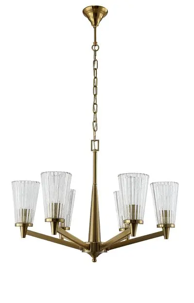 Люстра Crystal Lux LAURA SP-PL6 BRONZE 0790/306 Люстра Crystal Lux LAURA SP-PL6 BRONZE 0790/306