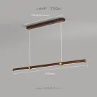 Реечный, рядный светильник KEMI Размер S Lampatron kemi-s 1080-25139