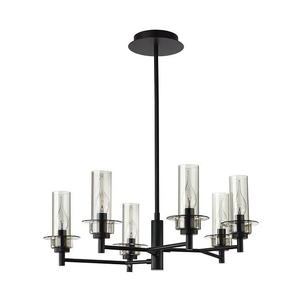 Люстра потолочная E14 6*40W 220V Lumion 6555/6C MADONNA