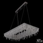 Люстра светодиодная хрустальная APL LED SH515.0.80.B.Ni.4000 Sicilia