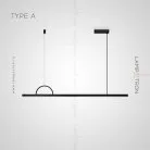 Реечный, рядный светильник TORVID Тип A. Размер S Lampatron torvid-a-s 6833-18782