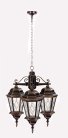 Уличный светильник подвесной Oasis Light 91470M/3 cover Gb ромб ASTORIA 2M