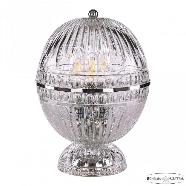 Настольная лампа Bohemia Ivele Crystal 5480L/20 Ni Clear/M-1G