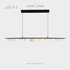 Реечный, рядный светильник EVIAN LONG 5 ламп Lampatron 7693-21563