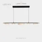 Реечный, рядный светильник EVIAN LONG 5 ламп Lampatron 7693-21563