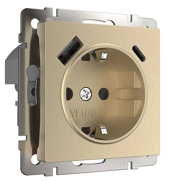 Розетка с быстрой зарядкой Werkel W1171710 a056276 Розетка с быстрой зарядкой Werkel W1171710 a056276