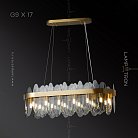 Кольцевые люстры и светильники PIERRE 17 ламп Lampatron f-pierre-17 4434-11244