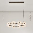 Кольцевые люстры и светильники MANS RING 10 ламп Lampatron 8115-22215