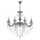 Люстра с хрустальными подвесками Bohemia Ivele Crystal AL78101/8/250 B NB