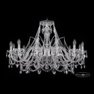 Люстра хрустальная Bohemia 1411/12/360 Ni