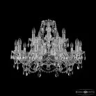 Люстра хрустальная 1411/10+5/240 NiBohemia
