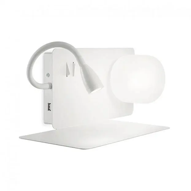 Бра Ideal Lux BOOK-1 AP BIANCO (BOOK-1 AP2 BIANCO) 174792 Бра Ideal Lux BOOK-1 AP BIANCO (BOOK-1 AP2 BIANCO) 174792