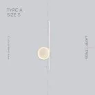 Бра DONATA Тип A. Размер S. Цвет Белый. Белый свет Lampatron donata-a-s-white-w 6469-17421