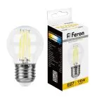 Лампа светодиодная Шарик E27 15W 230V 2700K Feron 38252 LB-515