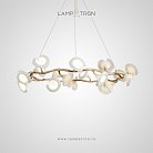 Кольцевые люстры и светильники JULY BLOSS Lampatron july_bloss01 9133-26028