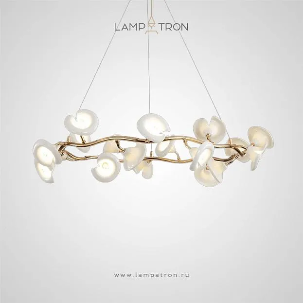 Кольцевые люстры и светильники JULY BLOSS Lampatron july_bloss01 9133-26028 Кольцевые люстры и светильники JULY BLOSS Lampatron july_bloss01 9133-26028