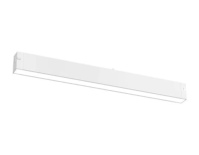 Трековый светильник белый IP20 18W 3000-6000K 220V 120° 410*25*41 Ambrella light GL8040 WH track system