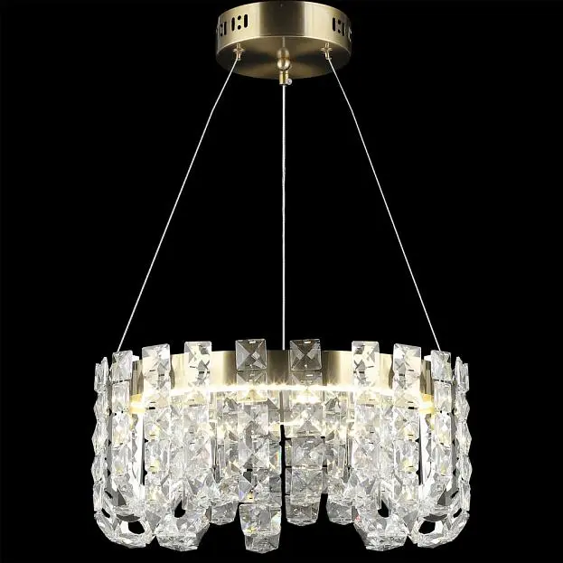 Подвесная люстра Reluce 02601-0.4-80W LED COP+CH Подвесная люстра Reluce 02601-0.4-80W LED COP+CH