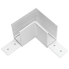 Соединитель горизонтальный L-образный БЕЛЫЙ для PRO Lightstar 505126-ALU Teta