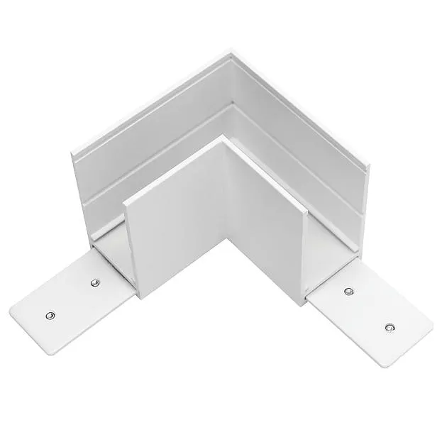 Соединитель горизонтальный L-образный БЕЛЫЙ для PRO Lightstar 505126-ALU Teta