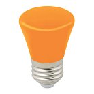Лампочка светодиодная Volpe LED-D45-1W/ORANGE/E27/FR/С BELL