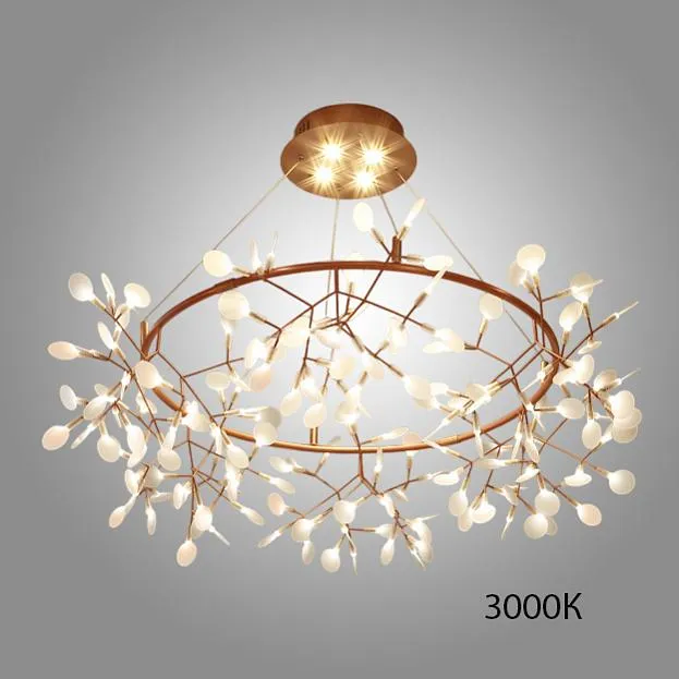 Подвесная люстра LEAVES R D160 3000К ImperiumLoft 345199-23 leaves-r01