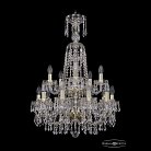 Люстра хрустальная Bohemia 1403/10+5/195/XL-84/2d G