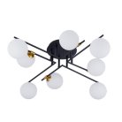 Потолочная люстра Arte Lamp A2243PL-8BK GEMINI