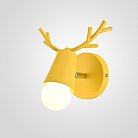 Бра С Рожками Yellow ImperiumLoft 181042-26  Deer01