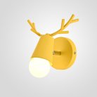 Бра С Рожками Yellow ImperiumLoft 181042-26  Deer01