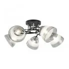 Люстра с плафонами Arte Milano 327685/5A BK+CR Amalfi