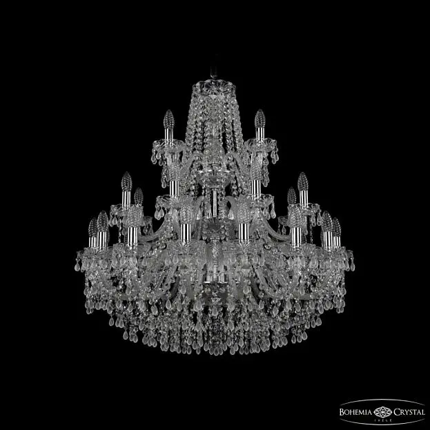 Люстра хрустальная Bohemia 1410/16+8+4/300/3d Ni V0300 Люстра хрустальная Bohemia 1410/16+8+4/300/3d Ni V0300