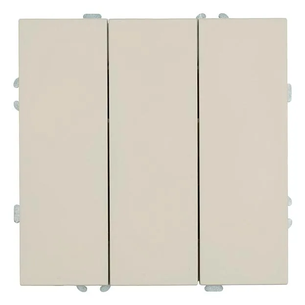 Выключатель 3-клавишный (механизм), 250В, 10А, серия Эмили, кашемир, soft touch Stekker 49896 RSW10-5108-08 Выключатель 3-клавишный (механизм), 250В, 10А, серия Эмили, кашемир, soft touch Stekker 49896 RSW10-5108-08