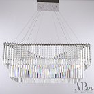 Люстра светодиодная хрустальная APL LED SH10.86.C.Ni.4000 Sicilia