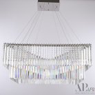 Люстра светодиодная хрустальная APL LED SH10.86.C.Ni.4000 Sicilia