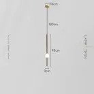 Подвесной светильник WAND VRT Модель A. Цвет латунь. Размер L Lampatron 8625-24077