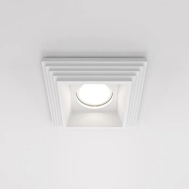 Встраиваемый светильник Technical Maytoni DL005-1-01-W-1 Gyps Modern Встраиваемый светильник Technical Maytoni DL005-1-01-W-1 Gyps Modern