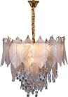 Подвесная люстра ILLUMICO IL8186-9PLY-39 GD WT