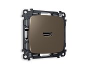 Комплект механизма розетки HDMI 2.0 Ambrella Volt MO644010 QUANT