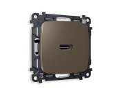Комплект механизма розетки HDMI 2.0 Ambrella Volt MO644010 QUANT