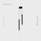 Подвесной светильник GIFT COMBO 2 лампы. Цвет Черный Lampatron gift-combo-2-black 5829-15421