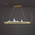 Реечный, рядный светильник SEVER Тип B. Размер S. Теплый свет Lampatron 5838-15452