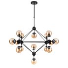 Потолочная люстра Arte Lamp A1664SP-15BK Bolla