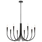 светильник подвесной, E14, 8x40W Velante 368-023-08 Классический стиль