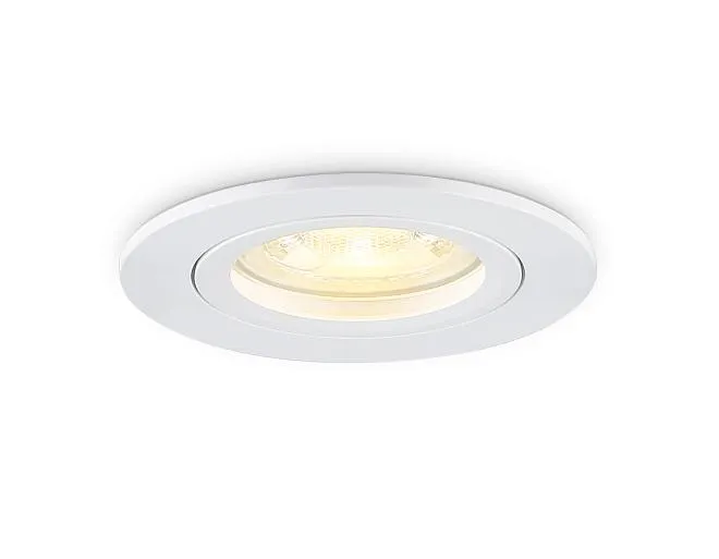 Светильник встраиваемый белый GU5.3 D85*28 Ambrella light TN102450 WH