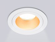 Встраиваемый светильник Ambrella light TN102823 WH/GD белый/золото GU5.3 D92*50